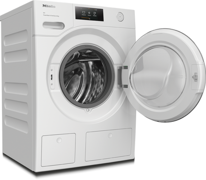 9kg Front-Load Washing Machine, 1600 rpm, Auto Detergent Dosing, Steam & WiFi, White