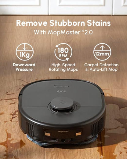 X10 Pro Omni Robot Vacuum & Mop, All-in-One Station, 8000Pa Suction, Dual Mops, AI Obstacle Avoidance, Auto Wash/Dry/Empty/Refill