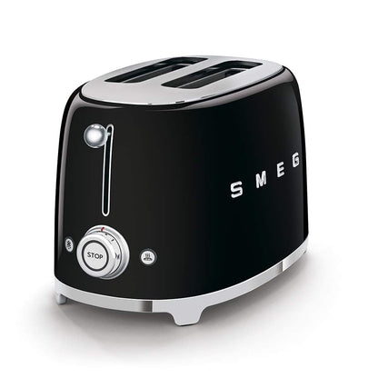 Smeg 50’s Style Retro Range Breakfast Set, 0.8L 1400W Mini Kettle and Multi-Functional
