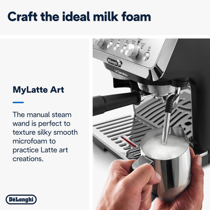 De'Longhi La Specialista Metal Barista Pump Espresso Machine, Bean to Cup Coffee