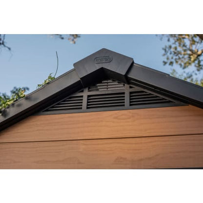 Keter Newton 7 x 11ft Double Door Outdoor Apex Plastic Garden Shed