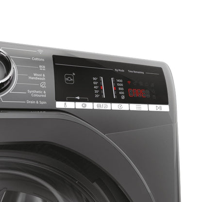 Freestanding Front Load Washing Machine – 10kg, 1400 RPM, Anthracite, Energy Class A, WiFi Connected